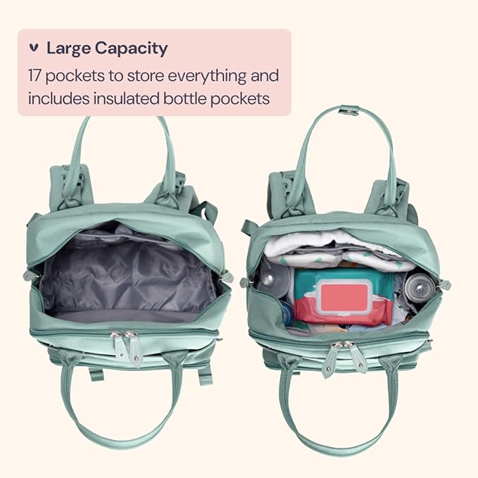 BabbleRoo Diaper Bag Backpack - Image 4