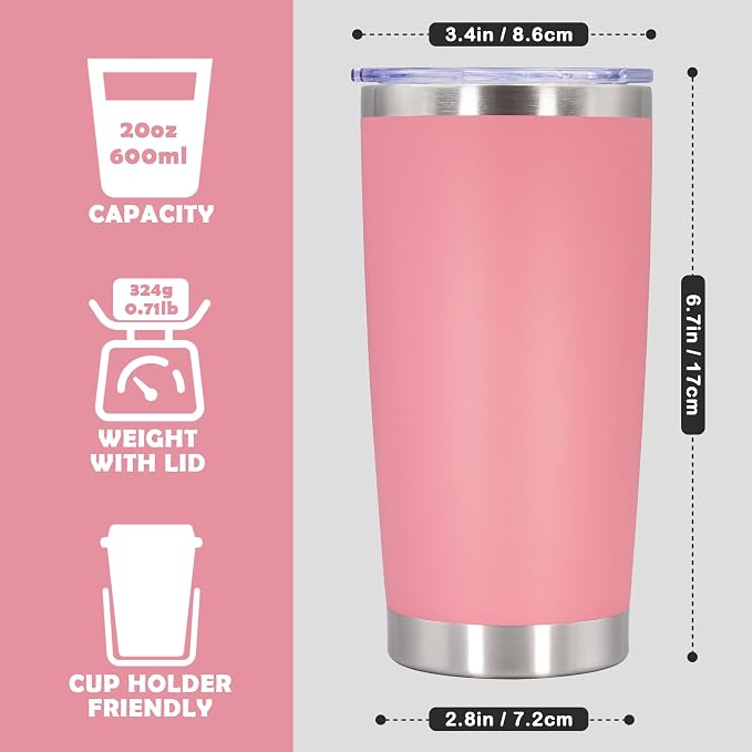 20oz Tumbler Bulk Stainless Steel Tumbler Cup - Image 4