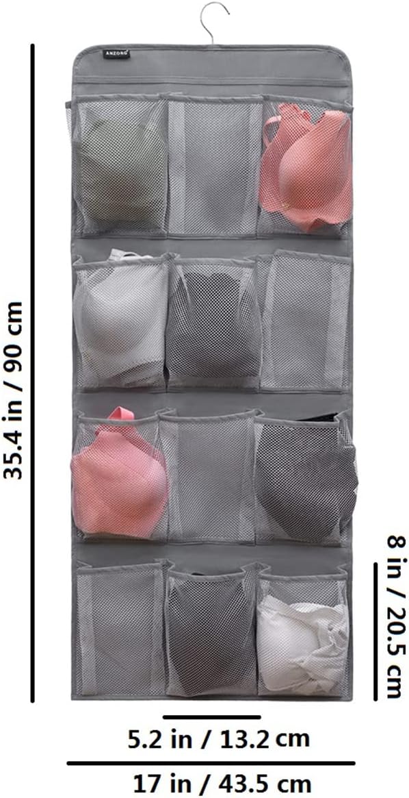 Dual Sided Hanging Shoe Organizer - Image 9