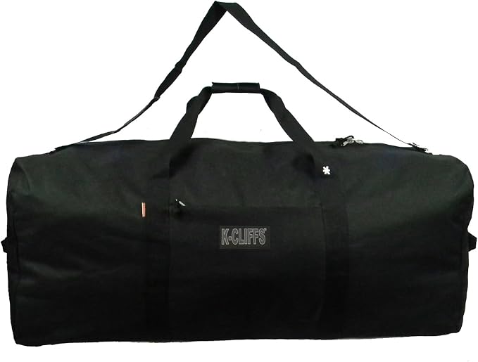 Heavy Duty Cargo Duffel Large Sport Gear Drum Set Equipment Hardware Travel Bag by K-Cliffs