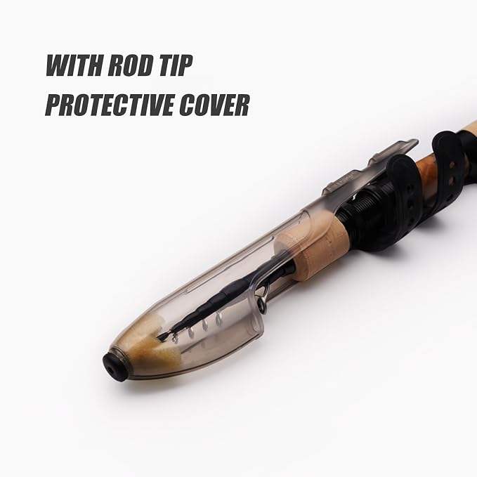 PURELURE Telescopic Fishing Rod Ultralight or Light, Carbon Fiber Rod Spinning - Image 7