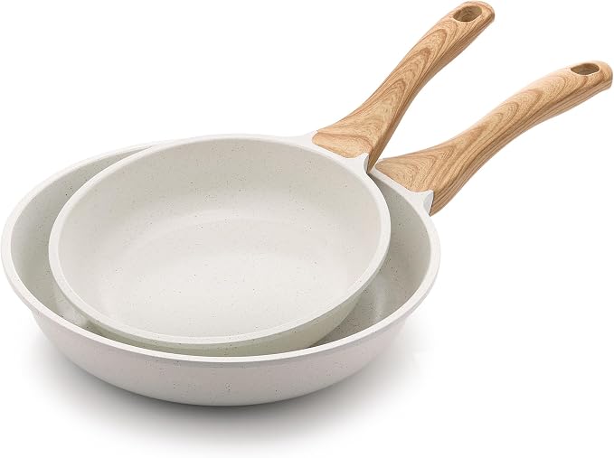 SENSARTE Nonstick Frying Pan Skillets, Healthy Cookware Chef's Pan, Free of by SENSARTE