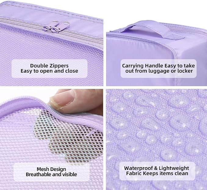 JJ POWER Travel Packing Cubes, Luggage Organizers - Image 3