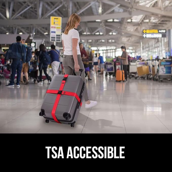 GORILLA GRIP Heavy Duty Adjustable Luggage Straps - Image 9