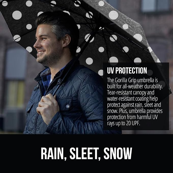 GORILLA GRIP Strong Stick Umbrella - Image 3