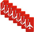 7 Pack Silicone Luggage Tag Baggage Handbag Travel Suitcase Tags by MODENGKONGJIAN