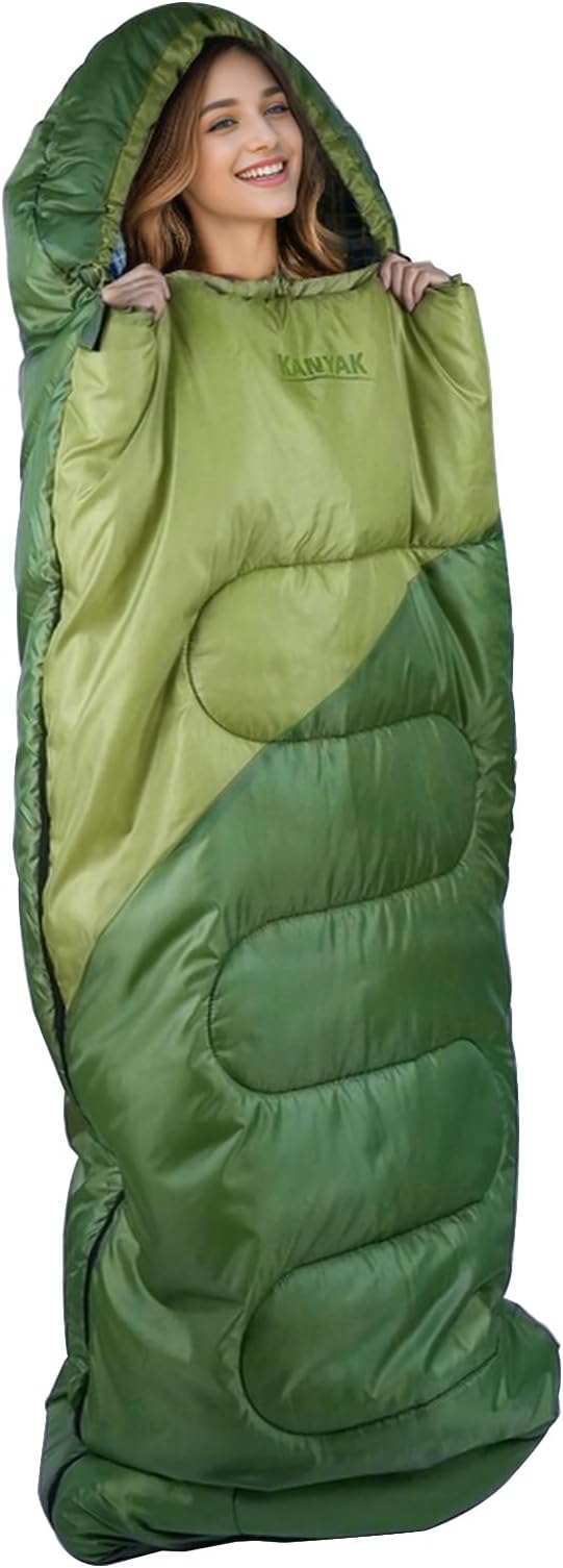 Camping Sleeping Bag, 32℉ Sleeping Bags - Image 5