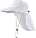 Home Prefer Outdoor UPF50+ Sun Hat Wide Brim Mesh Fishing Hat by HomePreferHatsCaps