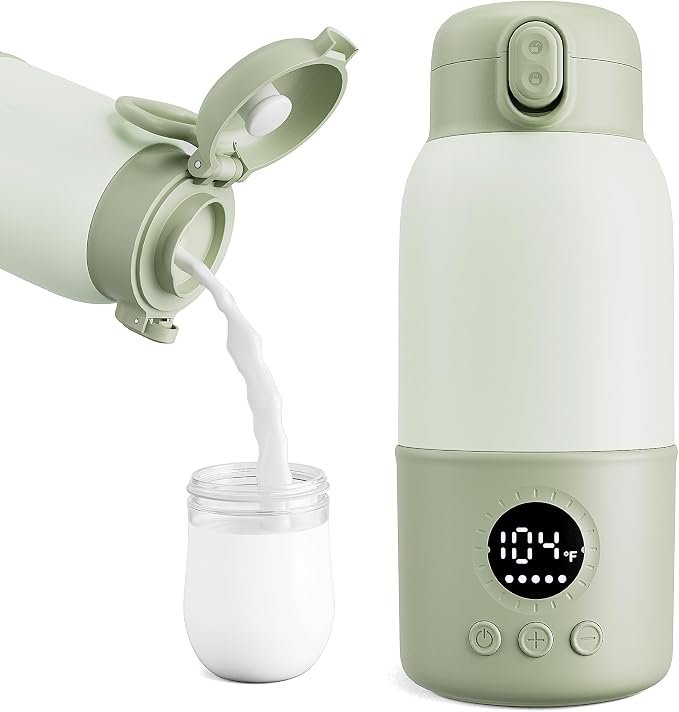 Portable Bottle Warmer for Travel, Formula Container to Go 12.8oz Baby Bottle by Unknown