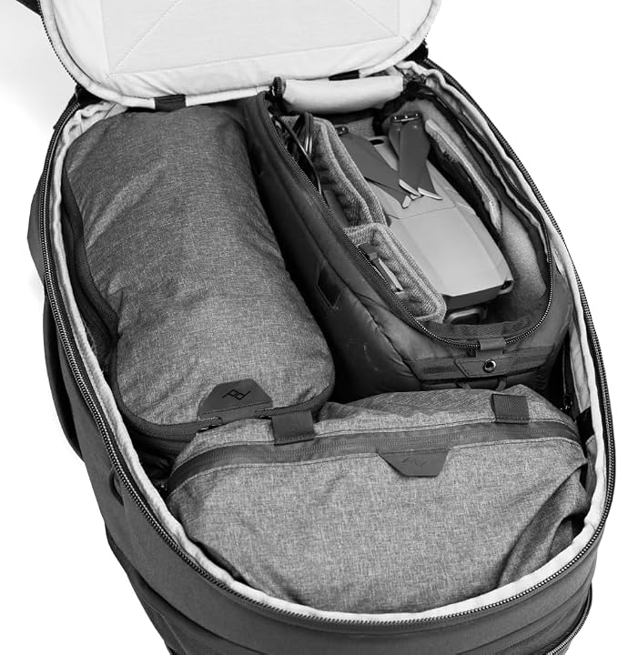 Peak Design Travel Backpack 30L, Expandable 27-33L Design, Rear and Top Access - Image 6