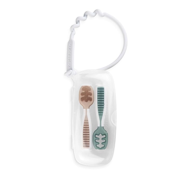 NumNum Baby Spoons Set, Silicone Pre-Spoon GOOtensils by NumNum
