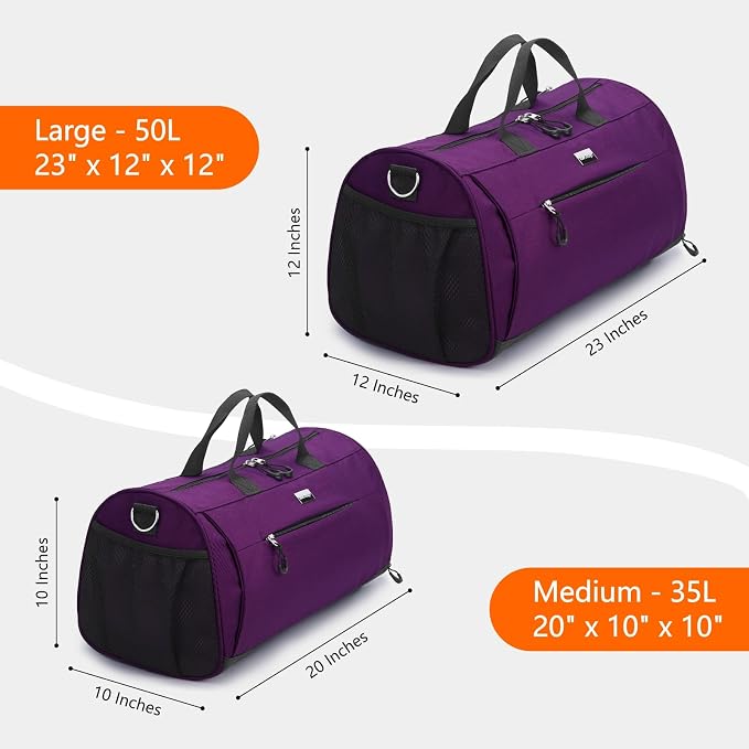TOPDesign Gym Bag for Women & Men, Unisex Duffel Bag - Image 4