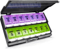 Extra Large Weekly Pill Organizer 2 Times a Day by Remtise