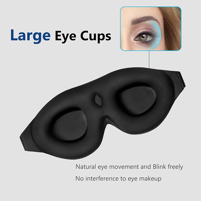 ALASKA BEAR Sleep Mask Women Men - Image 4