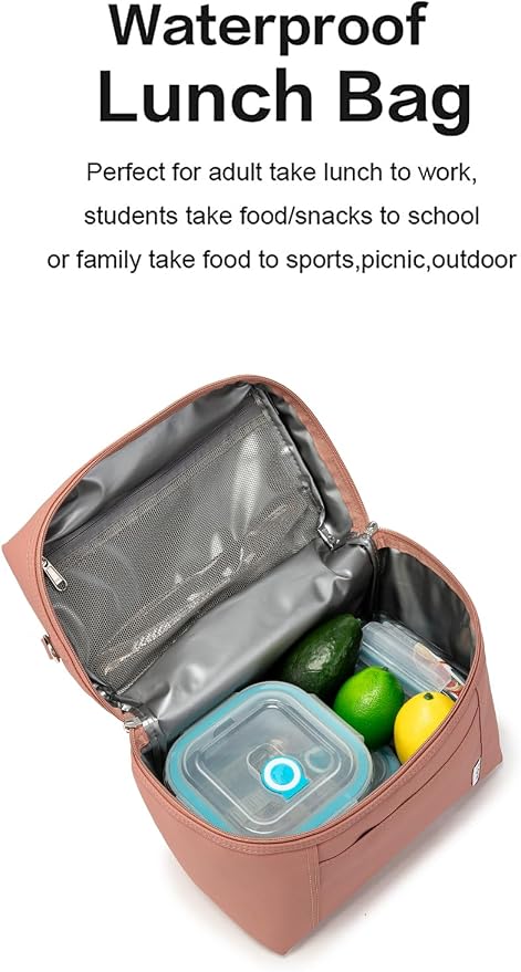 NOL Natural Organic Lifestyle Insulated Lunch Bags - Image 7