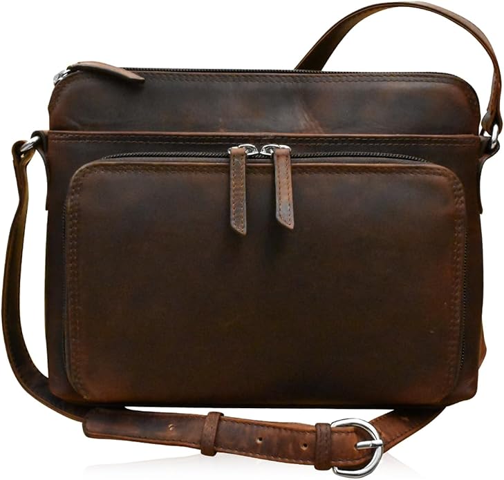 ili New York Genuine Leather Crossbody Bags by iliNewYork