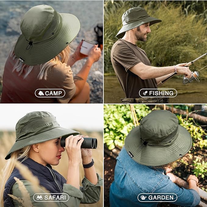 GearTOP Safari Sun Hat for Men and Sun Hats for Women UV Protection UPF 50+ - Image 6