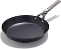 OXO Outdoor Pre-Seasoned Carbon Steel 10" Frying Pan Skillet, Detachable Handle by OXO