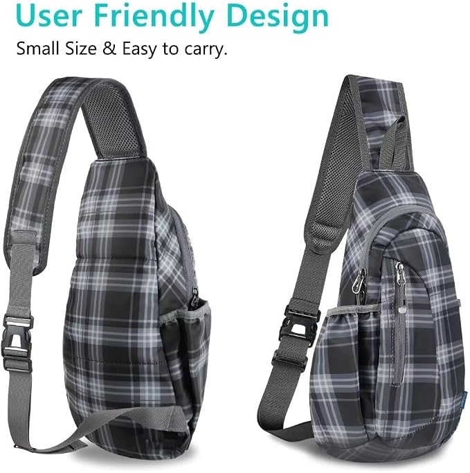 TITECOUGO Small Sling Bag, Lightweight Crossbody Backpack - Image 3