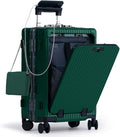Nobl Travel Carry On Luggage, Noble Zipperless Aluminum Frame PC Hard Shell by NOBL