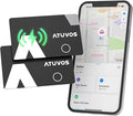 ATUVOS Rechargeable Wallet Tracker Card, Ultra Slim 1.6mm Wallet Card Tracker by ATUVOS