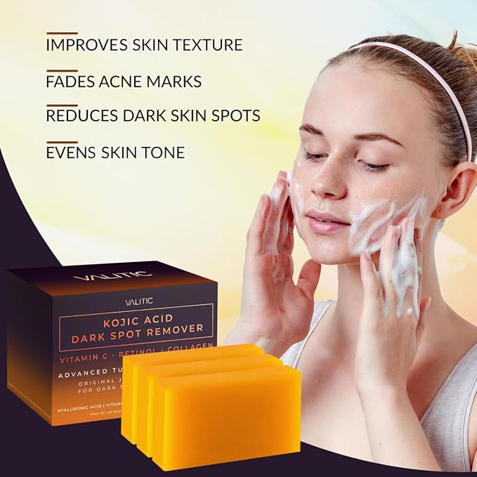 Valitic Unisex Dark Spot Corrector Bar, 100g - Image 4