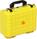 16x 12.8x 6.8 Inch Hard Case, Portable Weather Waterproof Protective Camera Case by JACKBOSS