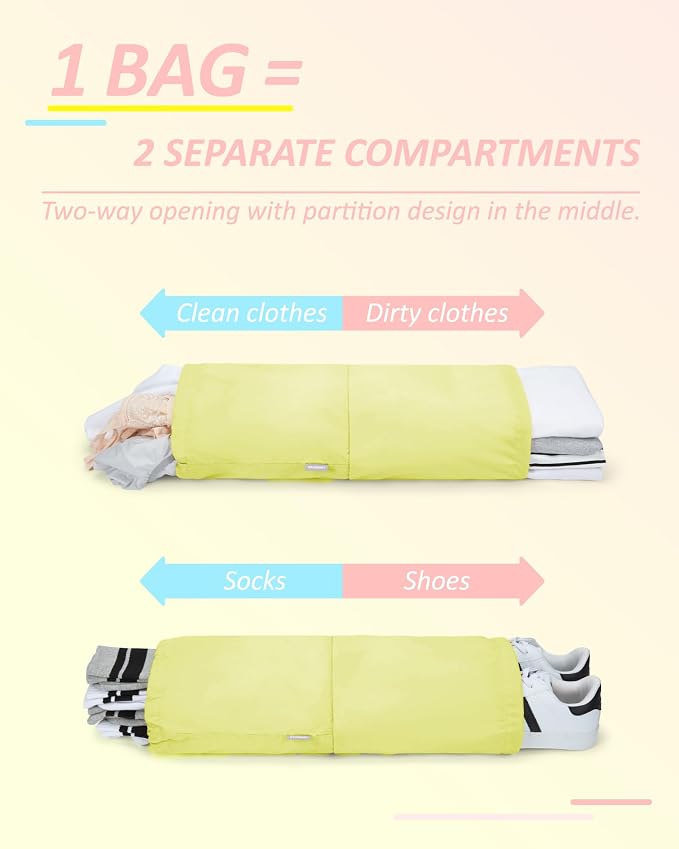BAGSMART 6 Set Compression Packing Cubes - Image 4