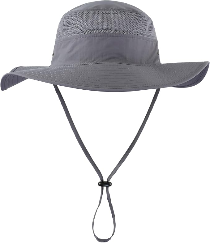 Home Prefer UPF 50+ Men's Sun Hat Wide Brim Bucket Hat UV Protection Hat - Image 3