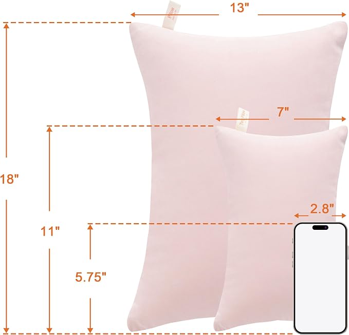 NTBAY Toddler Pillows, Down Alternative 13"x18" Pillows, Machine Washable - Image 5