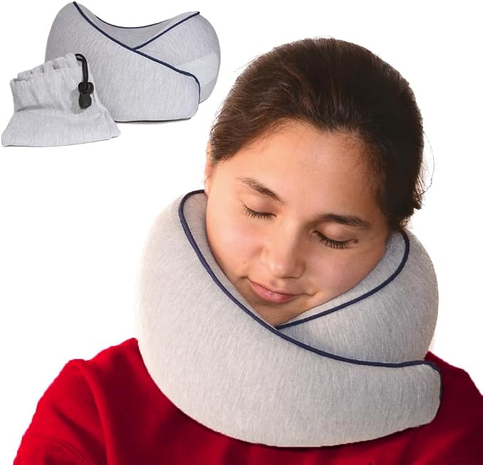 Memory Foam Travel Pillow | Provides Real Support by Etonville