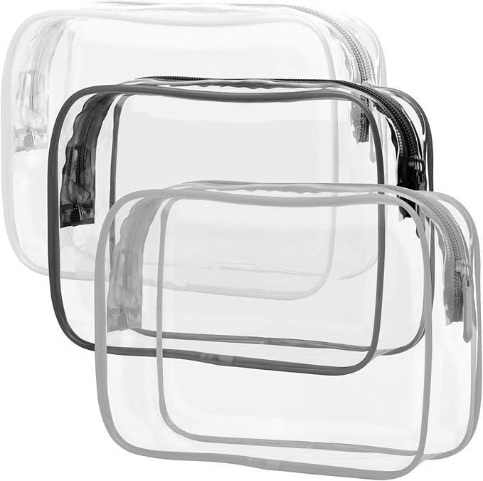 PACKISM Clear Makeup Bag by Packism