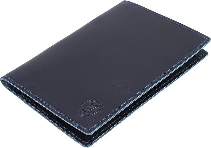 STAR VISTA Albatross Leather Travel Passport Holder, Minimalist Design - Image 8