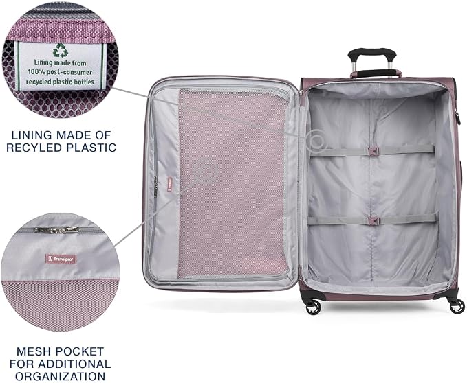 Travelpro Maxlite 5 Softside Expandable Checked Luggage - Image 5