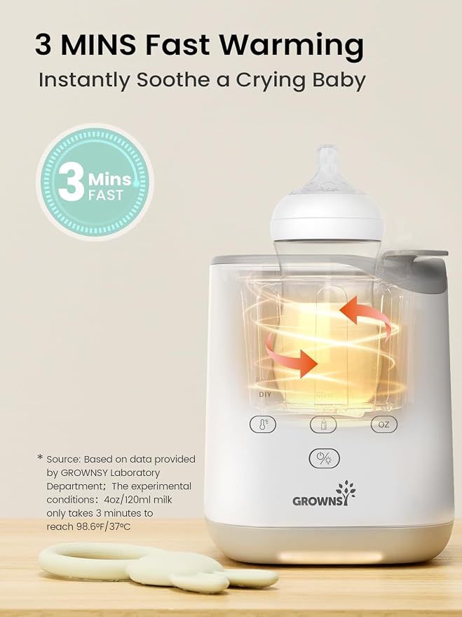 GROWNSY Bottle Warmer, 2025 Fast Baby Bottle Warmer - Image 2