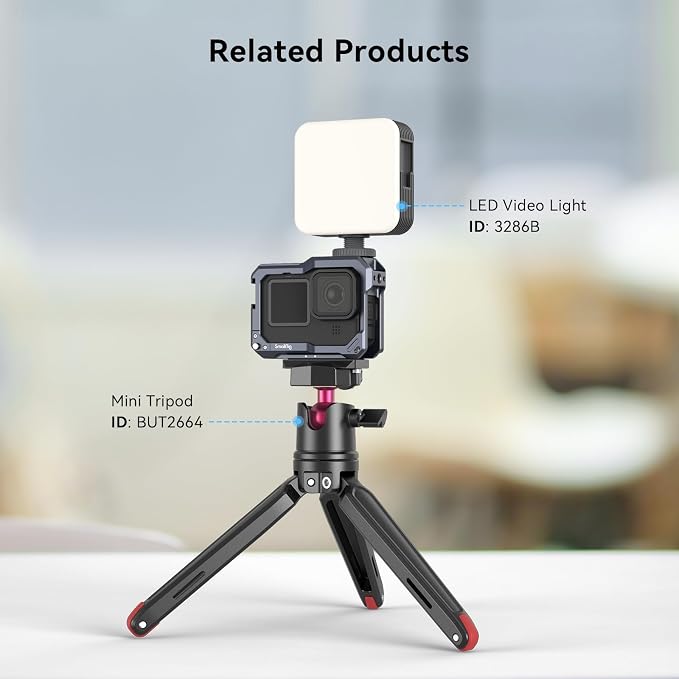 SMALLRIG Hero13 / Hero12 / Hero11 / Hero 10 / Hero 9 Black Cage - Image 9