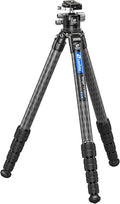 Leofoto Professional Camera Tripod, 63.7" Compact Carbon Fiber Tripod by Leofoto