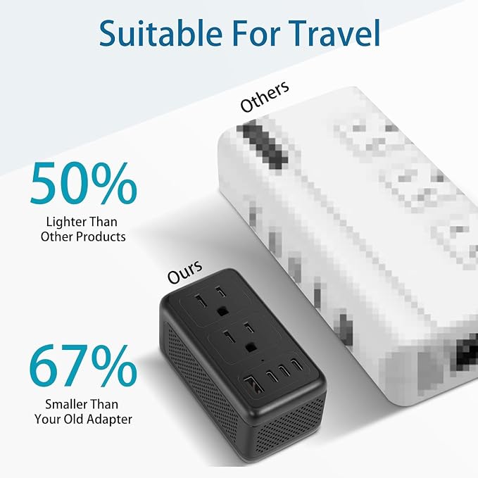 Upgraded 2000W 220V to 110V Voltage Converter US to Europe, Power Converter - Image 4