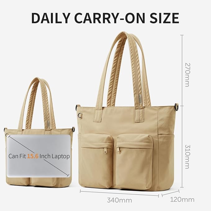 aji Tote Bag for women work, Water-Resistant Tote Bag - Image 4