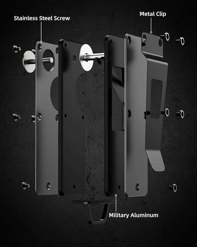 Key Organizer Compact Key Holder Metal Key Chain Minimalist key case key holder - Image 5