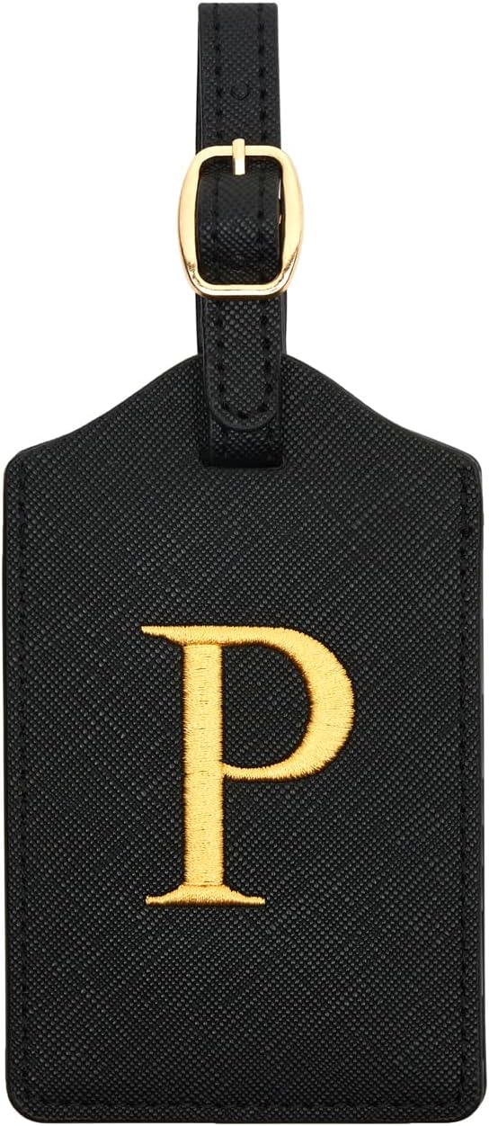 Luggage Tag PU Leather for Suitcase Baggage Handbag Travel Bag Label Suitcase by CHOIEO