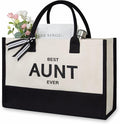 TOPDesign Embroidery Canvas Tote Bag by TOPDesign