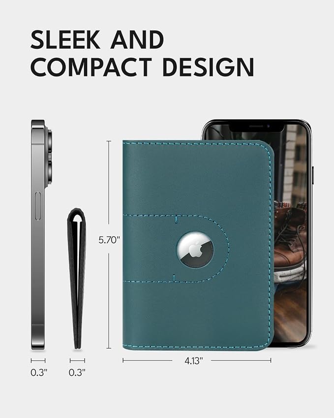 ALLIVE Genuine Leather Passport Holder - Image 6
