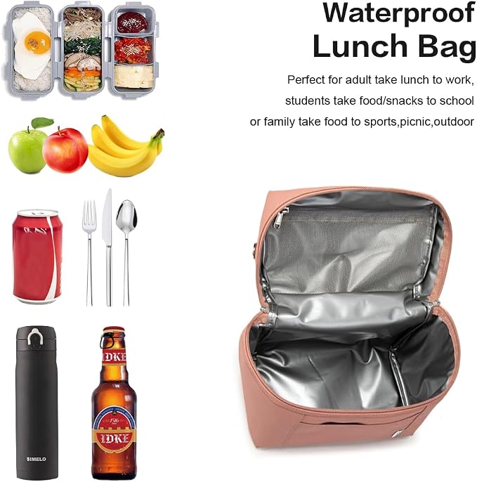 NOL Natural Organic Lifestyle Insulated Lunch Bags - Image 3