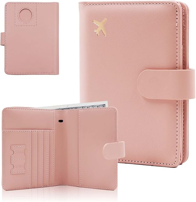 Melsbrinna Premium Leather Passport Holder Covers Case, Waterproof Rfid by Melsbrinna