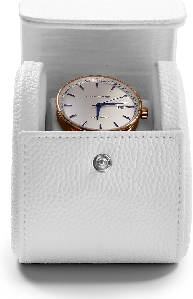 Oirlv Luxury Leather Travel Watch Case Portable Jewelry Watch Storage Roll - Image 4