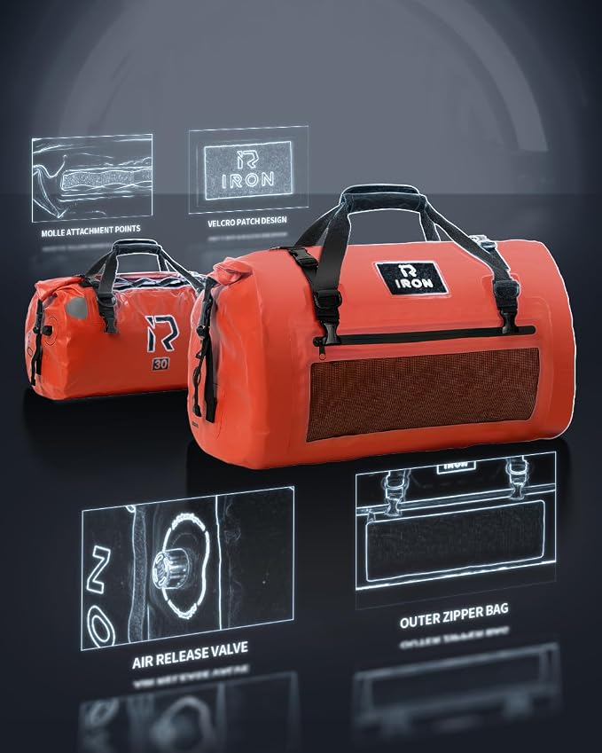 IRON JIA'S Motorcycle Dry Bag - Image 4