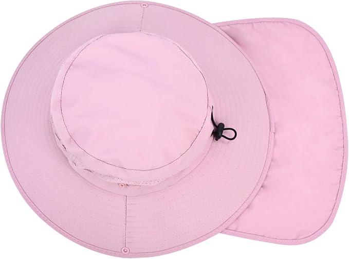 Sun Hats for Men Women, UPF50+ Protection Safari Hat, Wide Brim Fishing Hat - Image 4