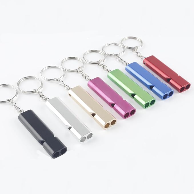 4-Pack Loud 120dB Double Tube Emergency Whistle - Image 6