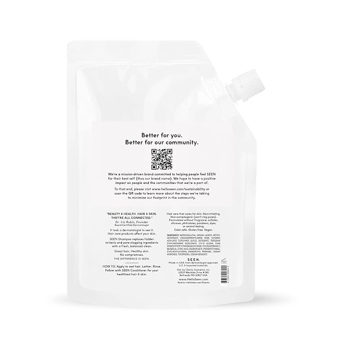 SEEN Shampoo Eco-Refill, Fragrance Free - Image 2